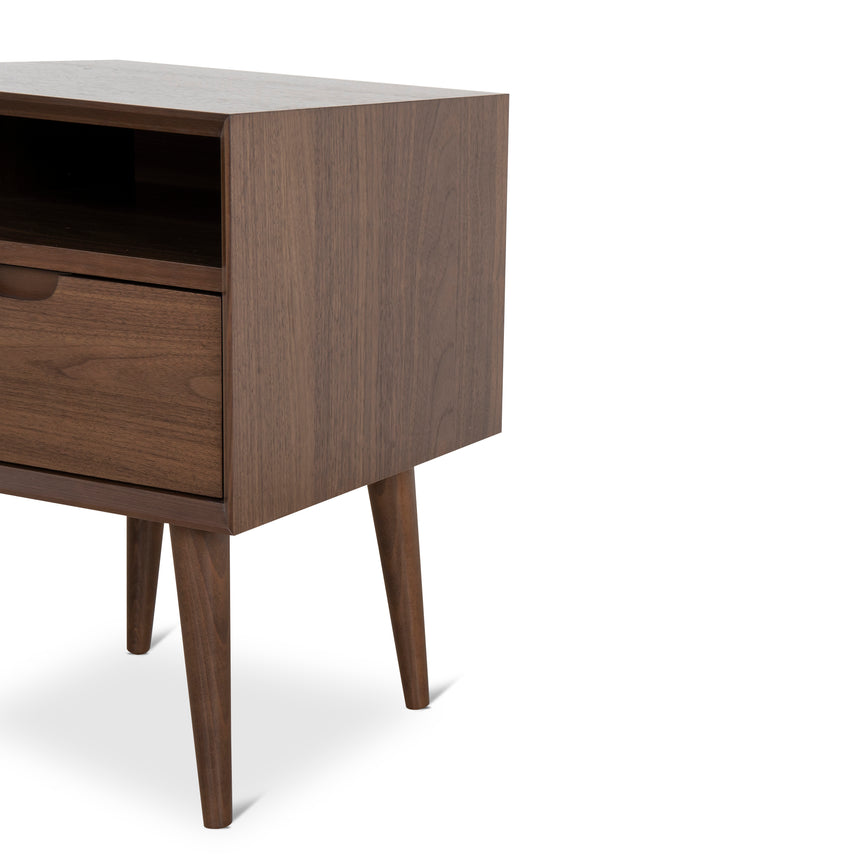 CST221WAL-VN SQ Wooden Bedside Table - Walnut - View 8