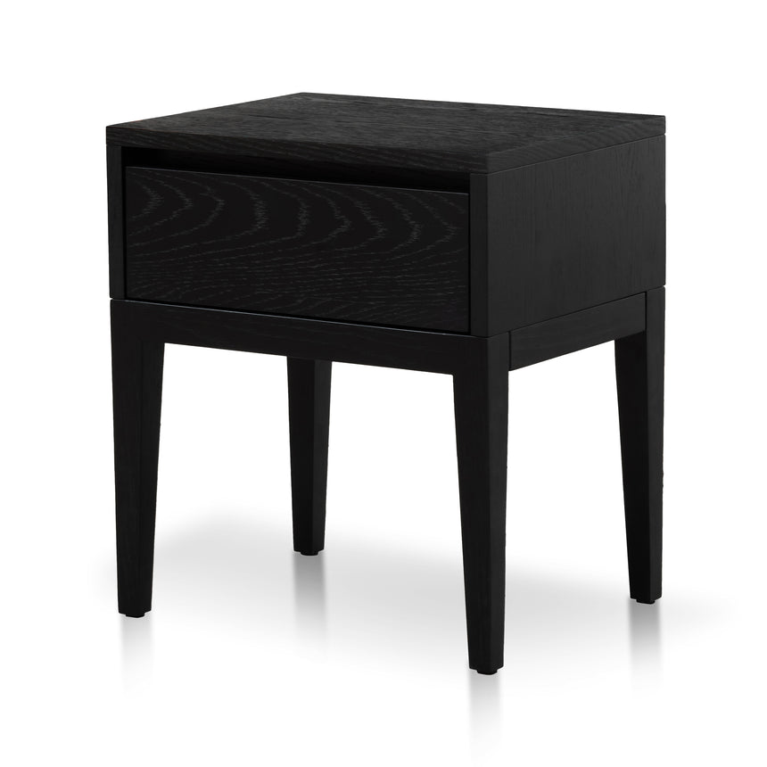 Bedside Table | Black Oak | Myka Home