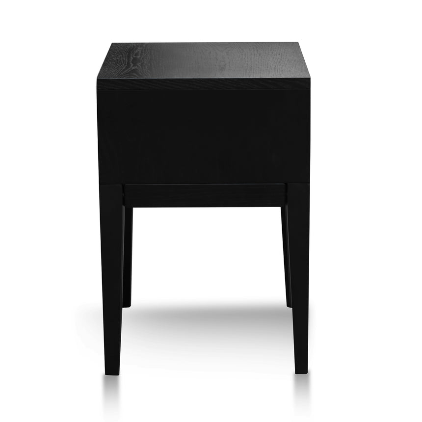 Bedside Table | Black Oak | Myka Home - View 4
