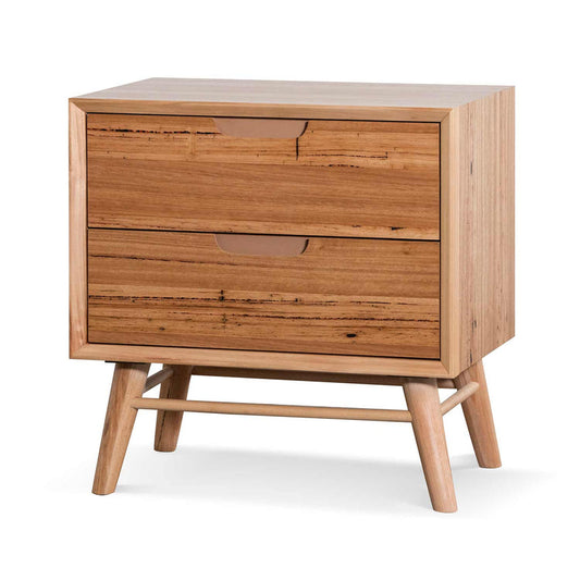 Ex Display - CST6467-AW Bedside Table - Wormy Chestnut