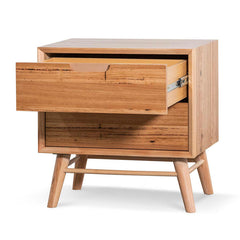 Ex Display - CST6467-AW Bedside Table - Wormy Chestnut