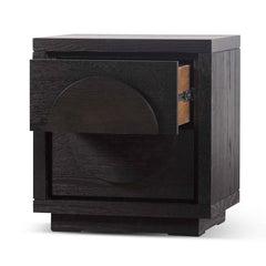 Ex Display - CST6594-VA Bedside Table - Textured Espresso Black