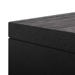 Ex Display - CST6594-VA Bedside Table - Textured Espresso Black