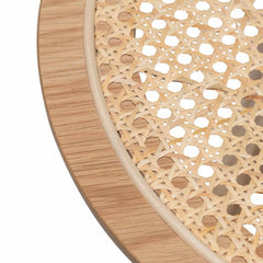 Nested Side Table | Natural with Rattan Top | Myka Home