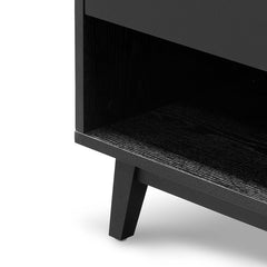 Ex Display - CST6759-DW Wooden beside table - Black