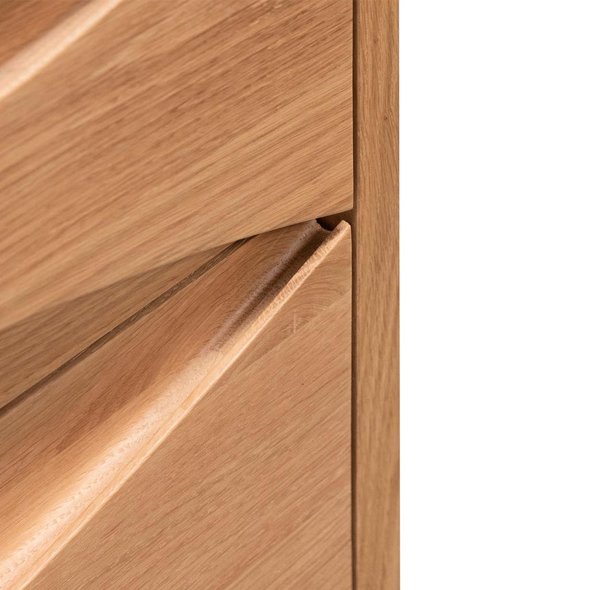 2 Drawer Bedside Table | Natural | Myka Home - View 10