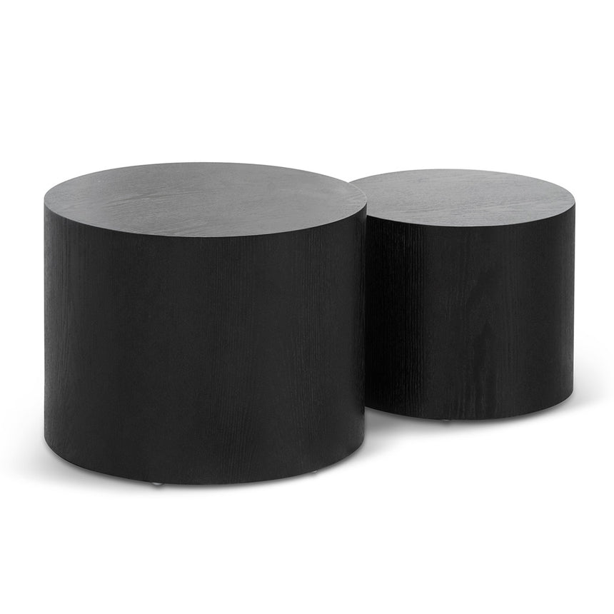 Set of Tables | Black | Myka Home - View 3