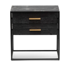 Ex Display - CST6893-IG Side Table - Full Black
