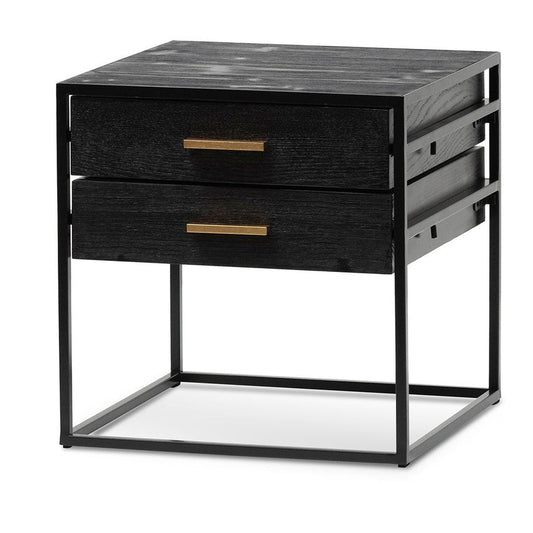 Ex Display - CST6893-IG Side Table - Full Black