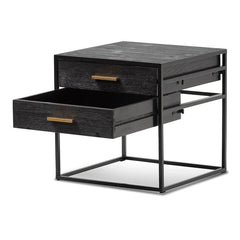 Ex Display - CST6893-IG Side Table - Full Black
