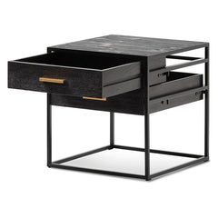 Ex Display - CST6893-IG Side Table - Full Black