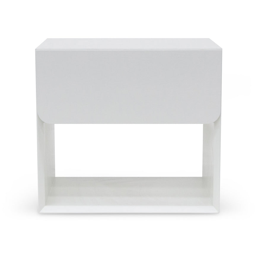 Ex Display - CST6911-CN Oak Bedside Table - White - View 2