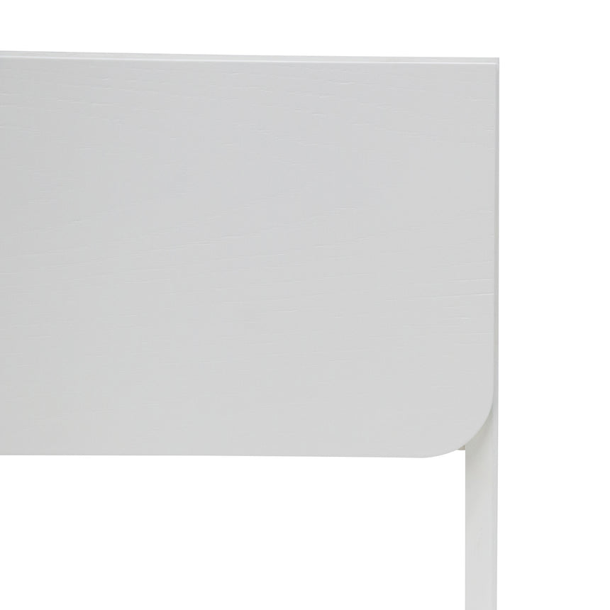 Oak Bedside Table | White | Myka Home - View 7