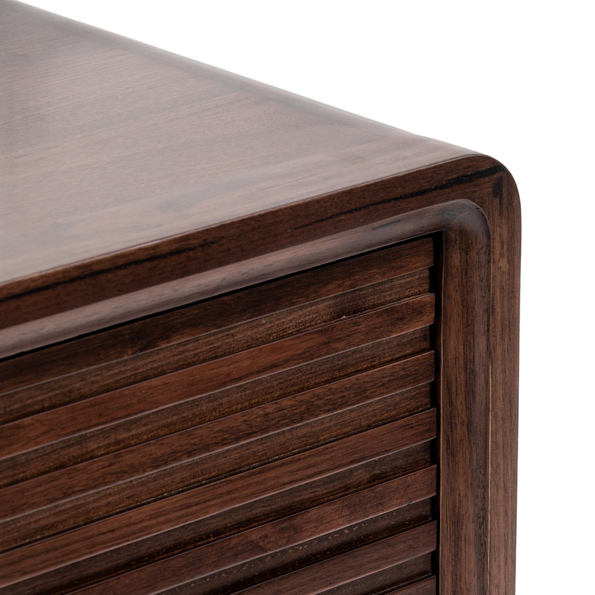 Single Drawer Bedside Table | Walnut | Myka Home - View 10