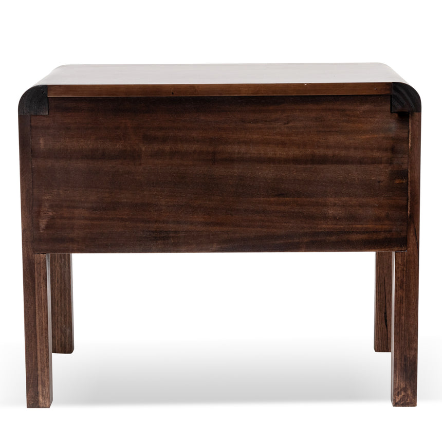 Single Drawer Bedside Table | Walnut | Myka Home - View 7