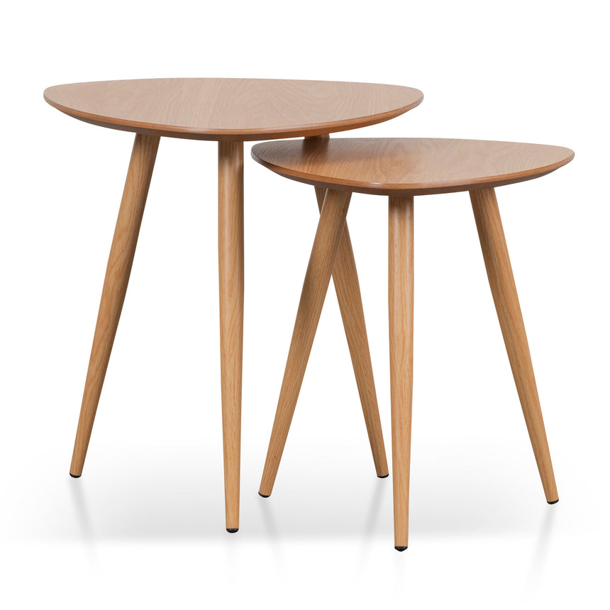 Set of Side Table | Natural | Myka Home - View 2