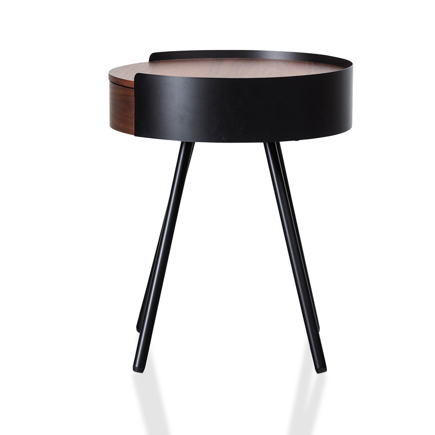 Side Table | Walnut | Myka Home - View 3
