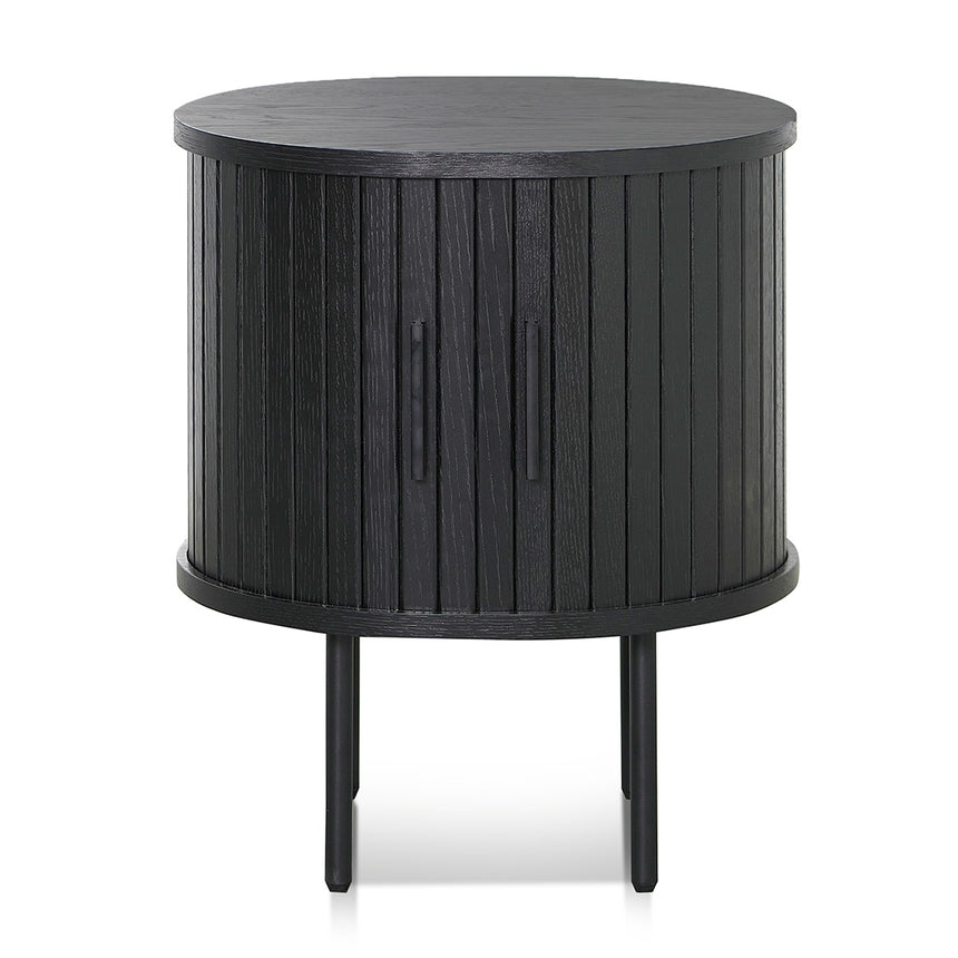 Side Table | Full Black | Myka Home - View 2