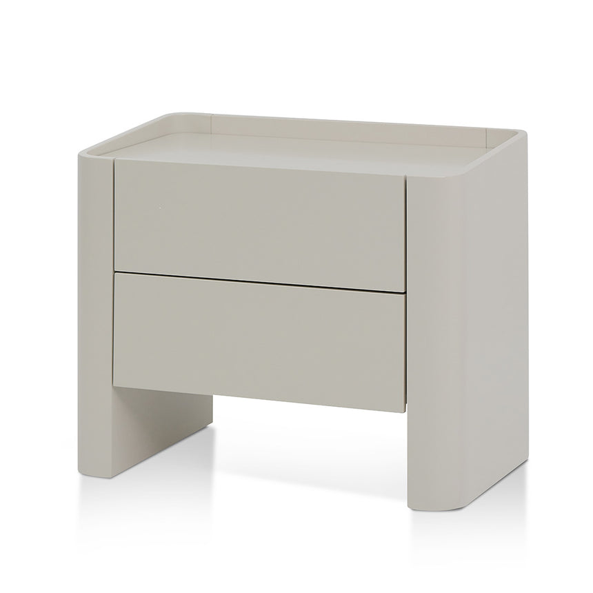 Bedside Table | Warm Grey | Myka Home