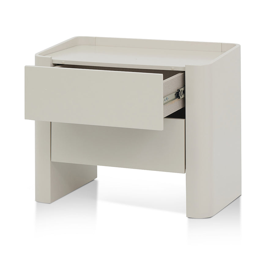 Bedside Table | Warm Grey | Myka Home - View 4