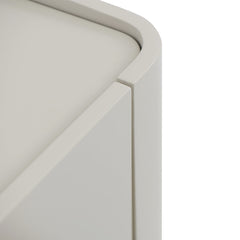 CST8454-IG Bedside Table - Warm Grey