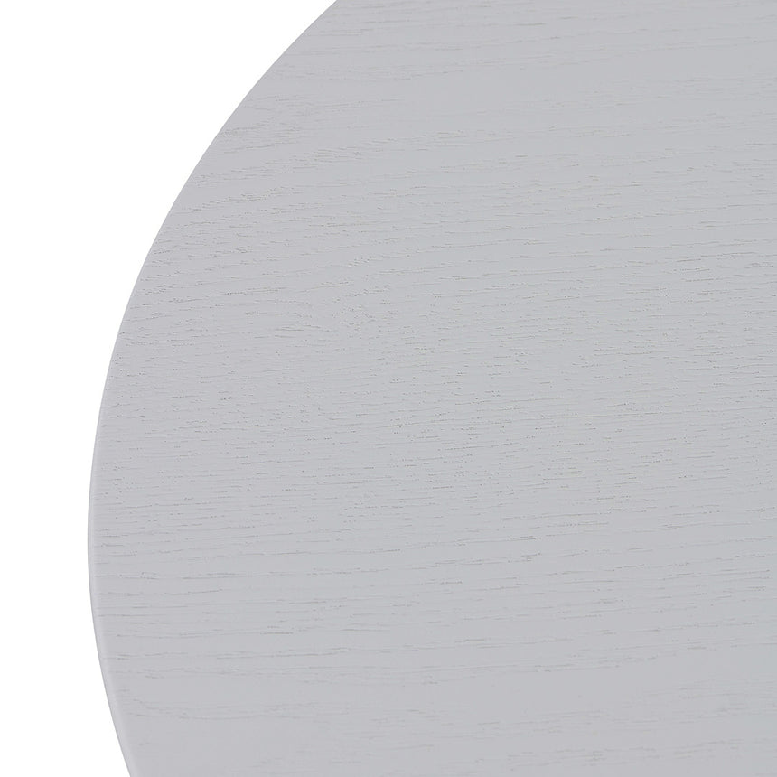 Round Side Table | Light Grey | Myka Home - View 5