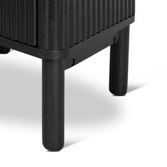 CST8628-KD Bedside Table - Full Black