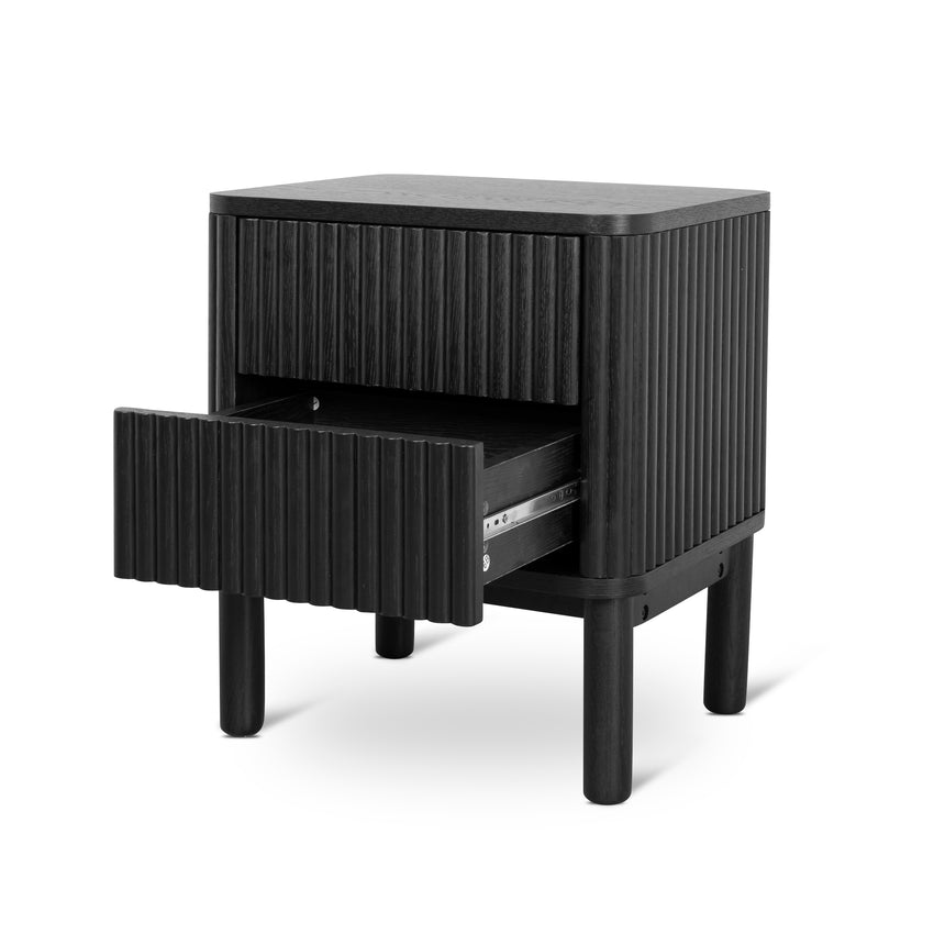 Bedside Table | Full Black | Myka Home - View 5