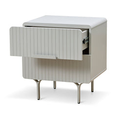 CST8635-IG Bedside Table - Warm Grey