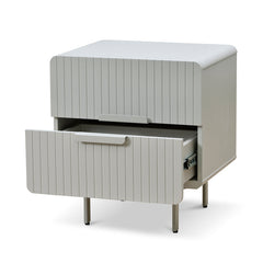 CST8635-IG Bedside Table - Warm Grey