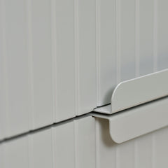 CST8635-IG Bedside Table - Warm Grey