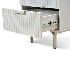 CST8635-IG Bedside Table - Warm Grey