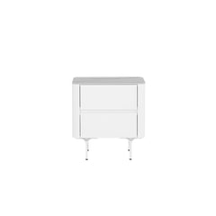 CST8636-IG Bedside Table - White