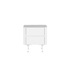 Bedside Table | White | Myka Home