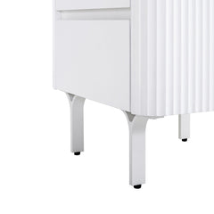 Bedside Table | White | Myka Home