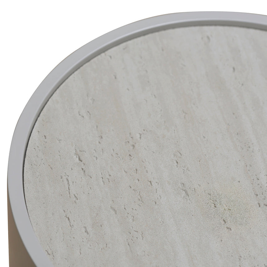 Ex Display - CST8637-IG Bedside Table - Light Grey - View 15