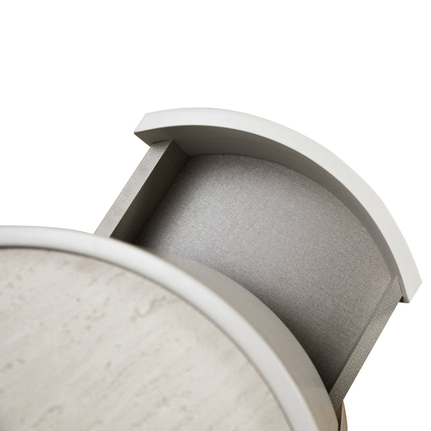 Bedside Table | Warm Grey | Myka Home - View 15