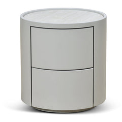 Ex Display - CST8637-IG Bedside Table - Light Grey