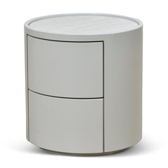 Ex Display - CST8637-IG Bedside Table - Light Grey