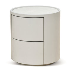 CST8637-IG Bedside Table - Warm Grey