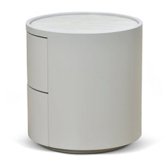 Ex Display - CST8637-IG Bedside Table - Light Grey