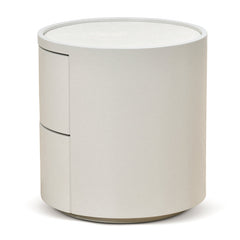 CST8637-IG Bedside Table - Warm Grey