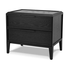 Side Table | Full Black | Myka Home
