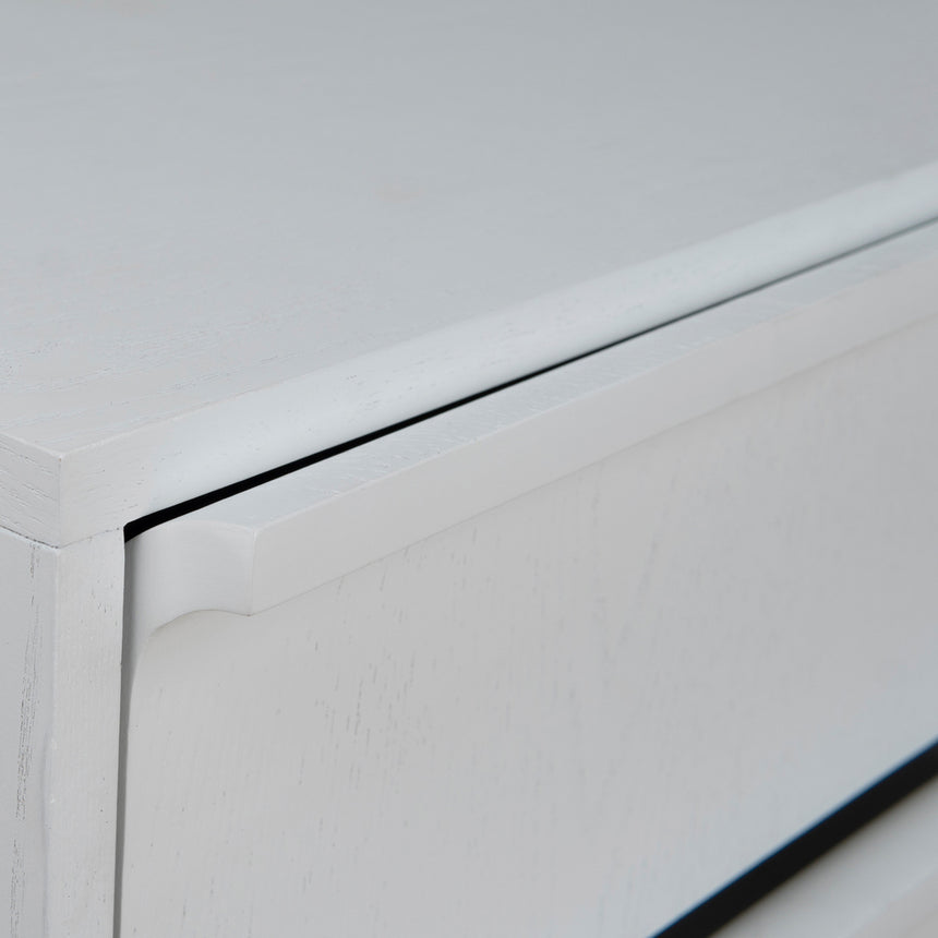 Bedside Table | Full White | Myka Home - View 9
