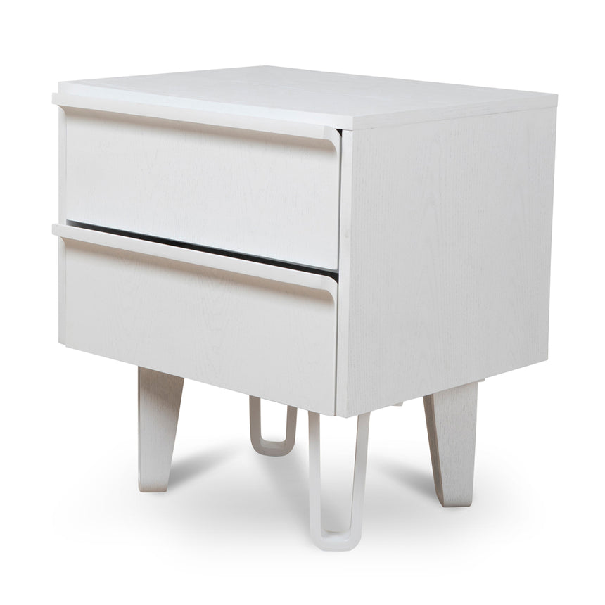 Bedside Table | Full White | Myka Home
