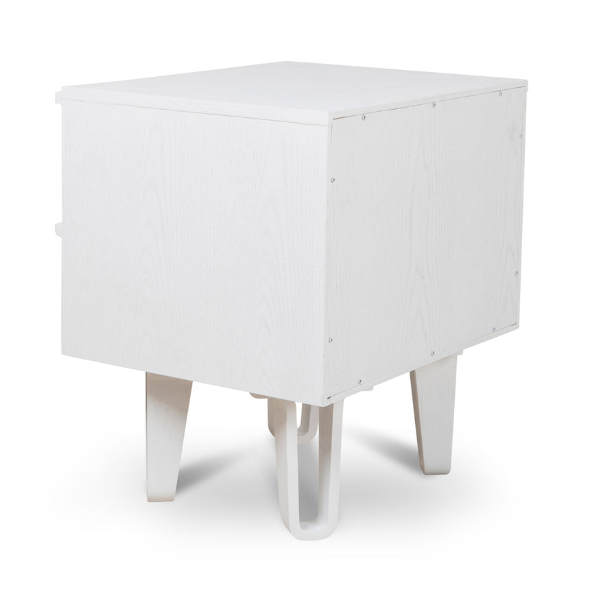 Bedside Table | Full White | Myka Home - View 4