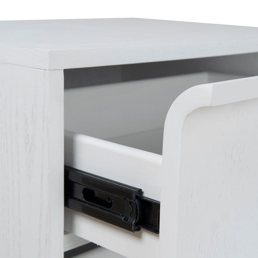 Bedside Table | Full White | Myka Home - View 6
