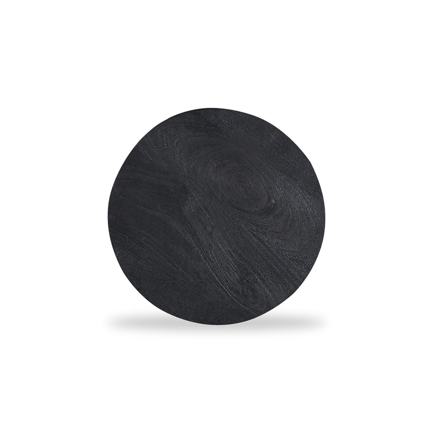40cm Round Side Table | Black | Myka Home - View 10