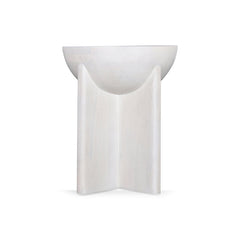 CST8725-RB 40cm Round Side Table - Cafe White