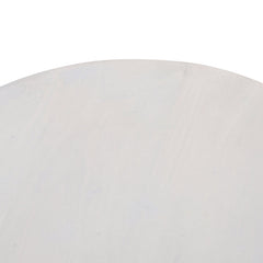 CST8731-RB 38cm Round Side Table - Cafe White